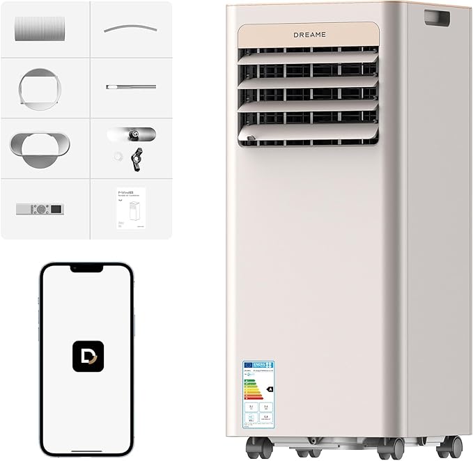 Climatiseur Mobile 8000 BTU avec Déshumidificateur