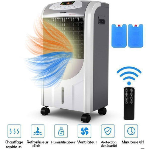 Rafraîchisseur d'Air Évaporatif 4L Mobile